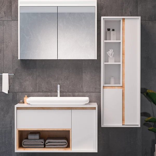 GBDP-02 I Livarno I Süpermat Beyaz - Safir Meşe